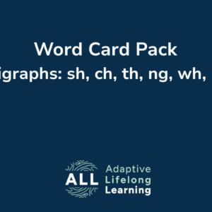 Word Card Pack (Digraphs)