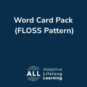 Word Card Pack (FLOSS Pattern)
